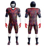 Hot Sales American Football Uniforms Custom Logo Sublimation Print Latest Design Soft and Comfortable Sets
