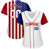 Custom Flag Sublimation Quick Dry 100% Polyester New Design Baseball T Shirts Sportswear Women Softball Baseball Jerseys