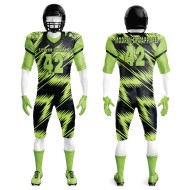 Customizable American Football Uniform Sets Spandex/Polyester Quick Dry Breathable Plus Size Short Sleeve Jerseys Pants Summer