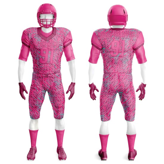 Unique Style Hot Sale American Football Uniform Sublimation Printing American Football Uniform Tackle Twill Jerseys
