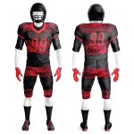 100% High Quality Cheap Price Sublimated American Football Uniform Sublimated Wholesale Price Unisex American Football Uniforms