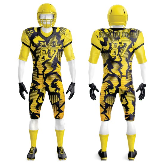 Professional Team Wear American Football Uniform Comfortable Uniform Sports Wear Quick Dry American Football Jerseys