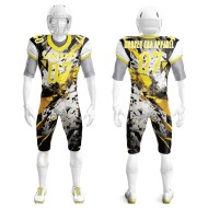 Custom American Football Jerseys Youth Adult Mens American Football Uniforms Comfortable Sublimation American Football Jerseys