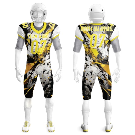 Custom American Football Jerseys Youth Adult Mens American Football Uniforms Comfortable Sublimation American Football Jerseys