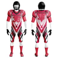 Custom Breathable Summer American Football Uniform Set-Adult Youth Sizes Short Sleeve Jersey Pant Plus Size Options Sublimation