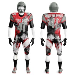 High Quality Low Price Men's Custom Team Name and Number Customized Sublimation American Football Uniform for Youth