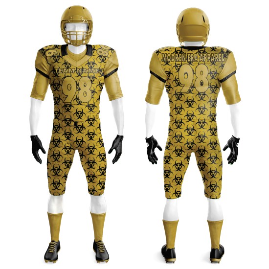 Premium Quality Custom Made American Football Jerseys Breathable Quick Dry Plus Size Short Sleeve Custom Printed Uniforms Summer