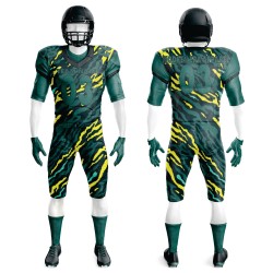 High Quality Sublimated Tackle Twill American Football Uniform Sublimation Logo Printing American Football Uniforms