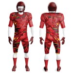 Hot Sales American Football Uniforms Custom Logo Sublimation Print Latest Design Soft and Comfortable Sets