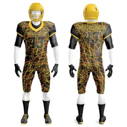 100% High Quality Cheap Price Sublimated American Football Uniform Sublimated Wholesale Price Unisex American Football Uniforms