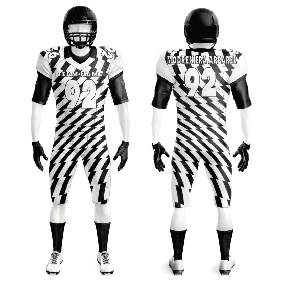 Premium Quality Custom Made American Football Jerseys Breathable Quick Dry Plus Size Short Sleeve Custom Printed Uniforms Summer
