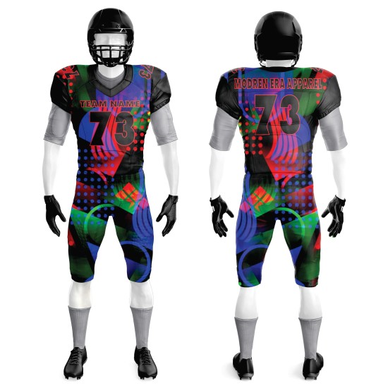 High Quality Custom Sublimation American Football Jerseys Blank or Number Printed Uniform Designs Personalized Football sets