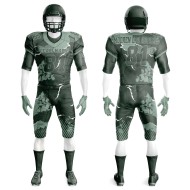 Custom Sublimated Polyester American Football Jersey for Adults Breathable Plus Size Short Sleeve Uniform Summer Style Design