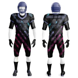 Hot Selling Unique Style New Arrival American Football Uniform Lightweight Sportswear with Short Sleeves Breathable Feature