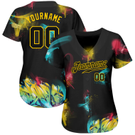 Customized Women Youth Baseball Jerseys Unisex Softball Shirts With V-Neck Full Sublimation Custom Logo Low MOQ Team Wear