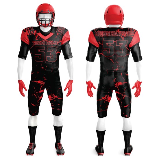 Latest Design Sublimated Pro Quality American Football Uniform Design Your Own Custom Made American Football Uniforms