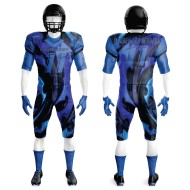2025 Custom Team American Football Uniforms Youth Tackle Twill Black Sublimation American Football Jersey Short Uniform Sets