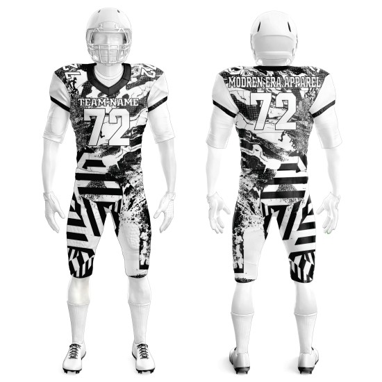 High Quality Customized American Football Uniforms New Short Sleeve Plus Size Summer Jersey Adults Wholesale Breathable Quick