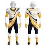 Factory Direct Wholesale Team Youth Football Jersey Sets Customized Full Sublimation American Football Uniforms