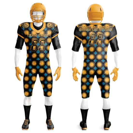 Unisex XL High Quality Adults American Football Uniform Set New Sublimation Jerseys Custom Printed Plain Pattern Plus Size