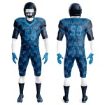 Sublimation American Football Uniforms Custom Made American Football Uniform Sublimated Design for Youth & Adults